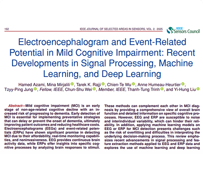 IEEE Journal of Selected Areas in Sensors Paper